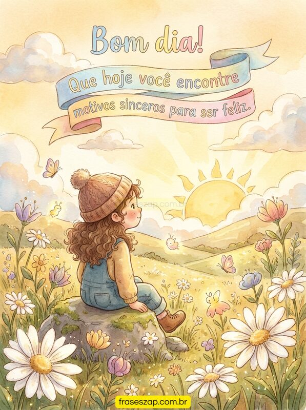 Imagem de bom dia para compartilhar no WhatsApp
