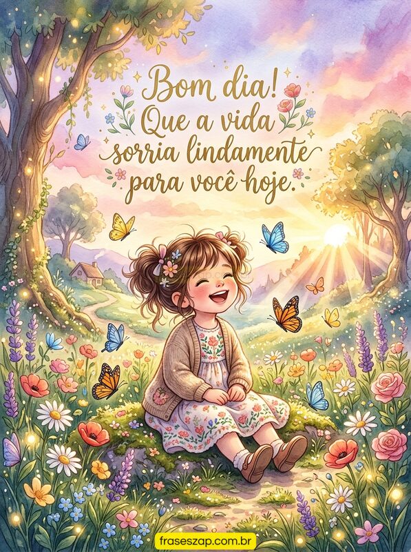 Imagem de bom dia para compartilhar no WhatsApp
