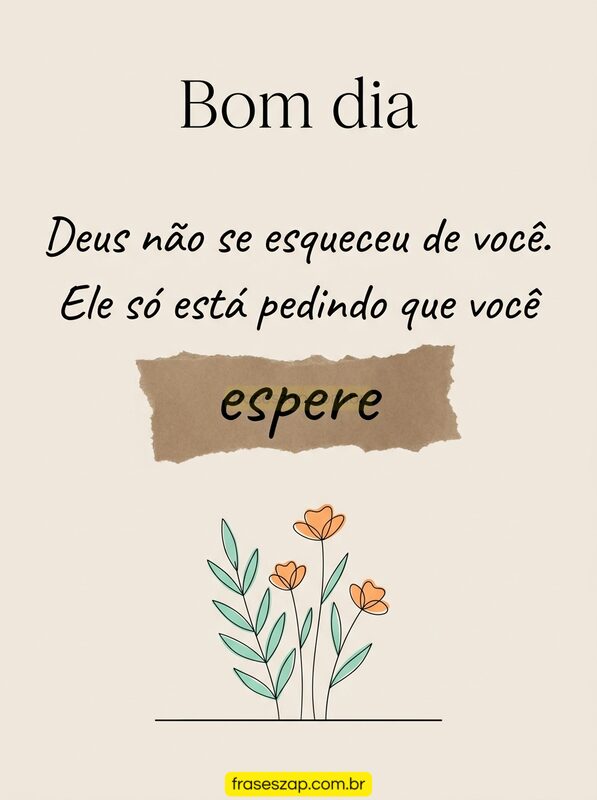Imagem de bom dia para compartilhar no WhatsApp