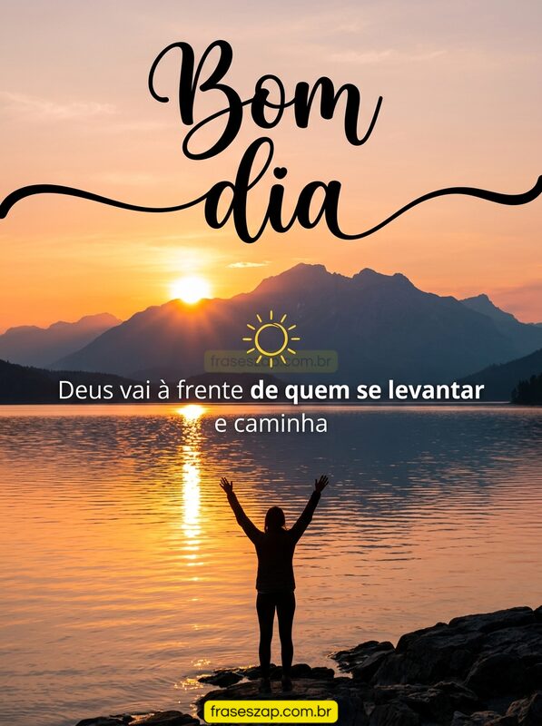 Imagem de bom dia para compartilhar no WhatsApp