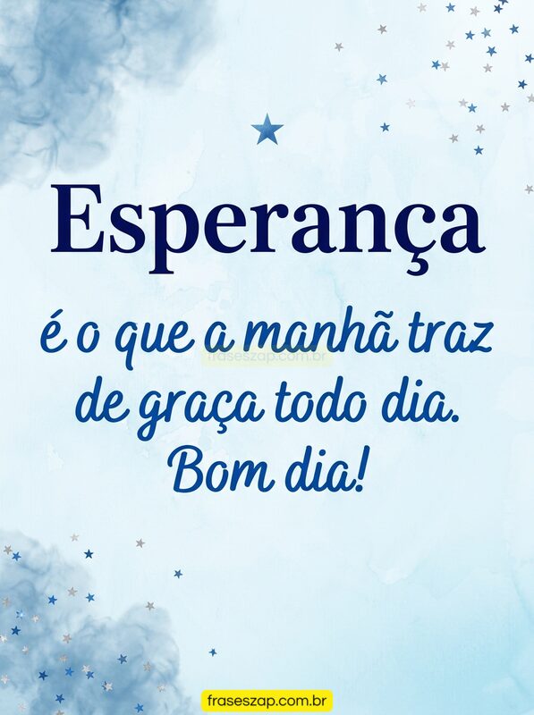 Imagem de bom dia para compartilhar no WhatsApp