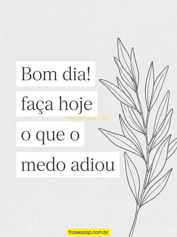 Imagem de bom dia para compartilhar no WhatsApp