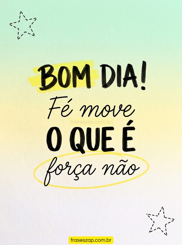 Imagem de bom dia para compartilhar no WhatsApp