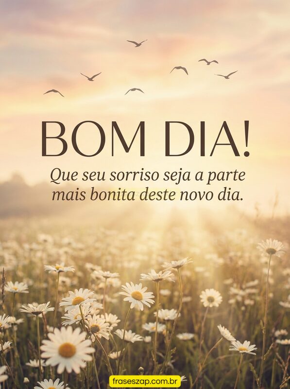Imagem de bom dia para compartilhar no WhatsApp