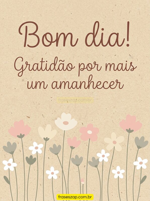 Imagem de bom dia para compartilhar no WhatsApp