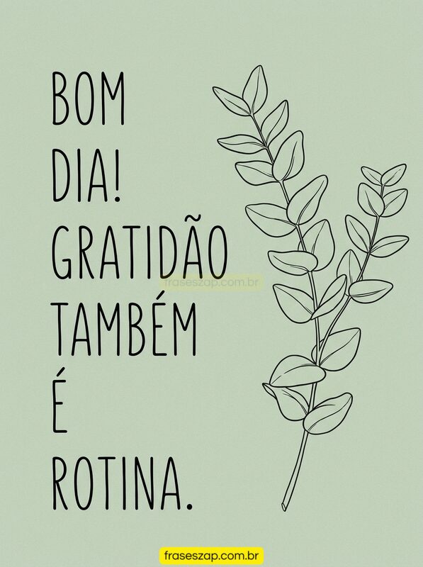 Imagem de bom dia para compartilhar no WhatsApp
