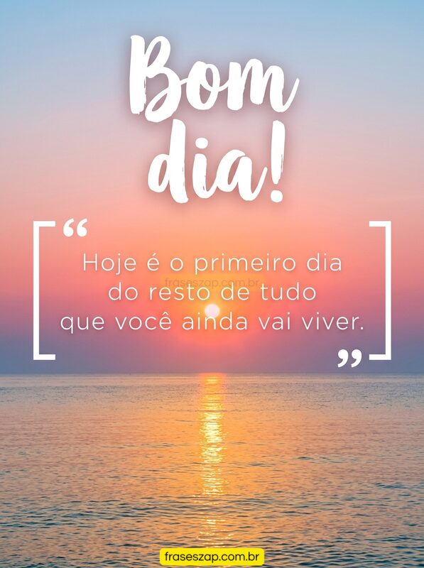 Imagem de bom dia para compartilhar no WhatsApp