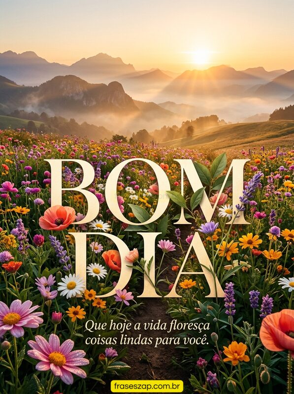 Imagem de bom dia para compartilhar no WhatsApp