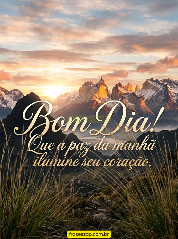 Imagem de bom dia para compartilhar no WhatsApp