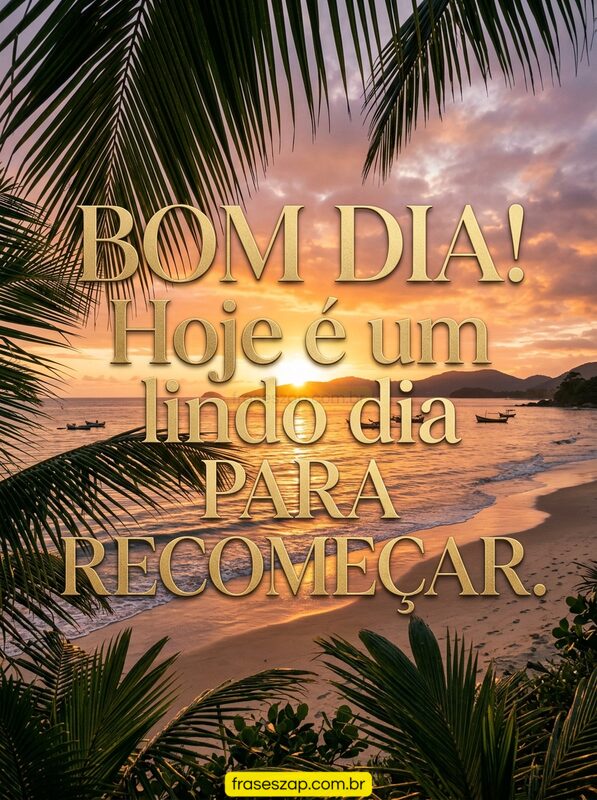 Imagem de bom dia para compartilhar no WhatsApp