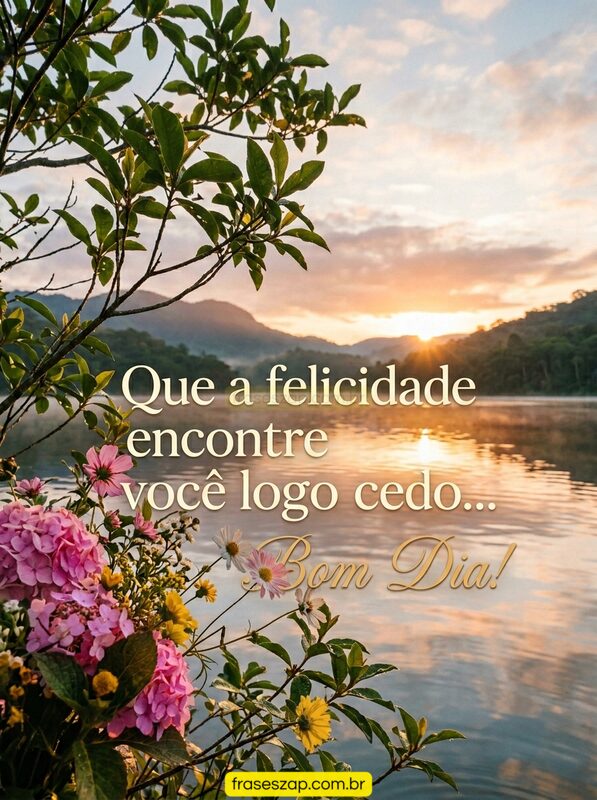Imagem de bom dia para compartilhar no WhatsApp