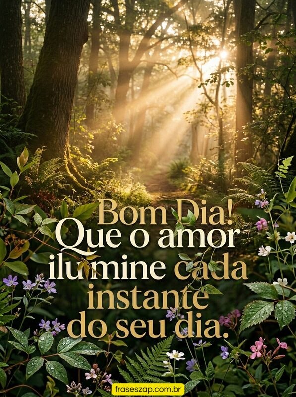 Imagem de bom dia para compartilhar no WhatsApp