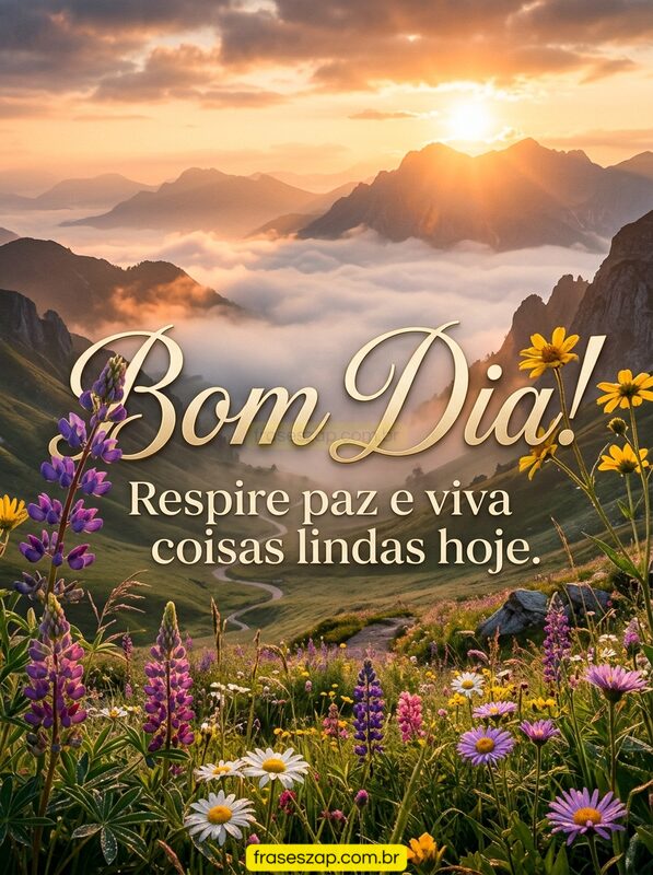 Imagem de bom dia para compartilhar no WhatsApp