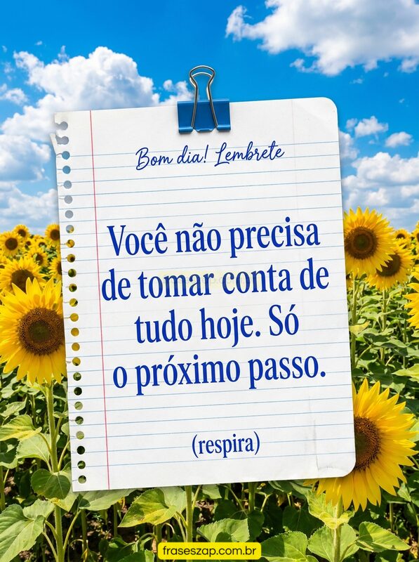 Imagem de bom dia para compartilhar no WhatsApp