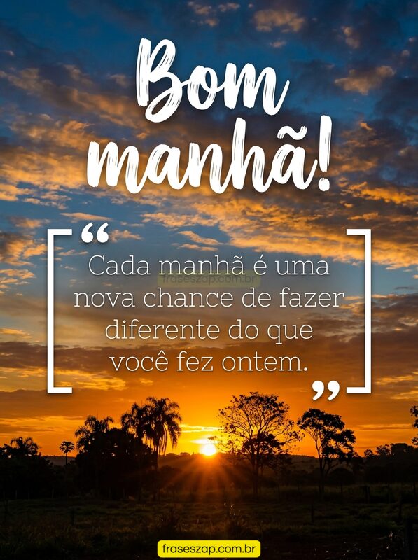Imagem de bom dia para compartilhar no WhatsApp