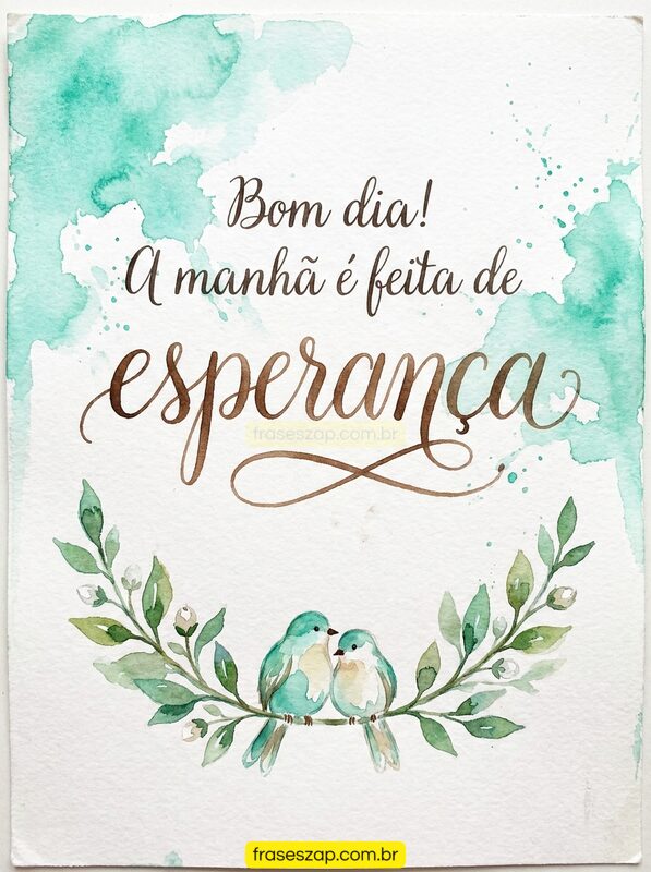 Imagem de bom dia para compartilhar no WhatsApp
