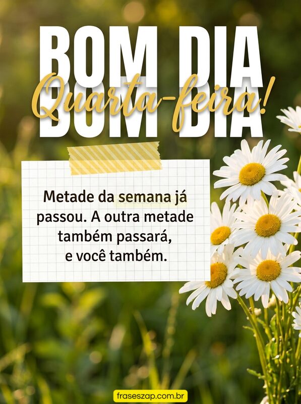 Imagem de bom dia para compartilhar no WhatsApp