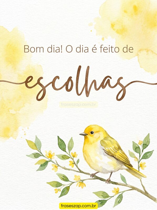 Imagem de bom dia para compartilhar no WhatsApp