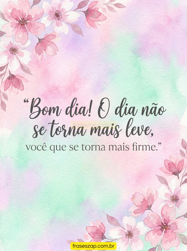 Imagem de bom dia para compartilhar no WhatsApp
