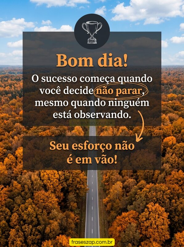 Imagem de bom dia para compartilhar no WhatsApp