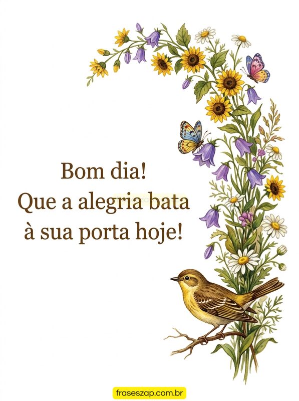 Imagem de bom dia para compartilhar no WhatsApp