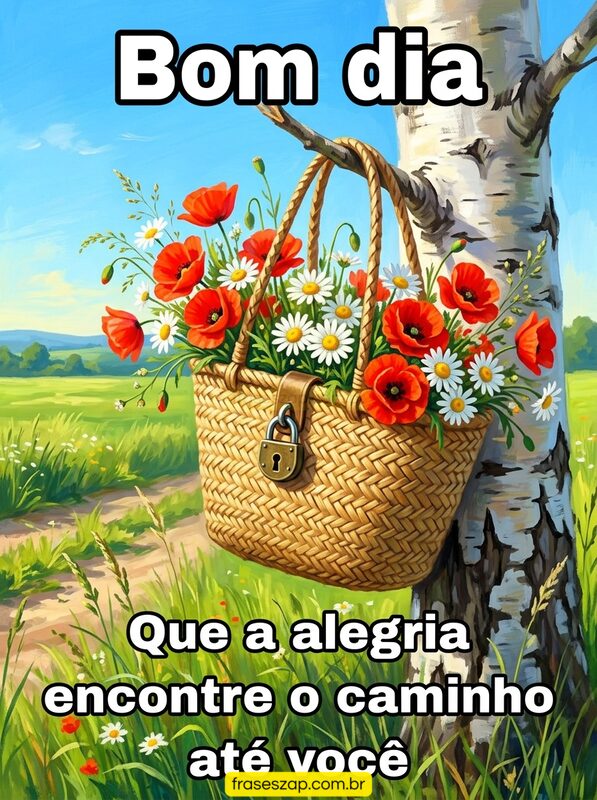 Imagem de bom dia para compartilhar no WhatsApp