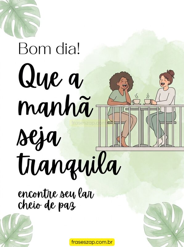 Imagem de bom dia para compartilhar no WhatsApp