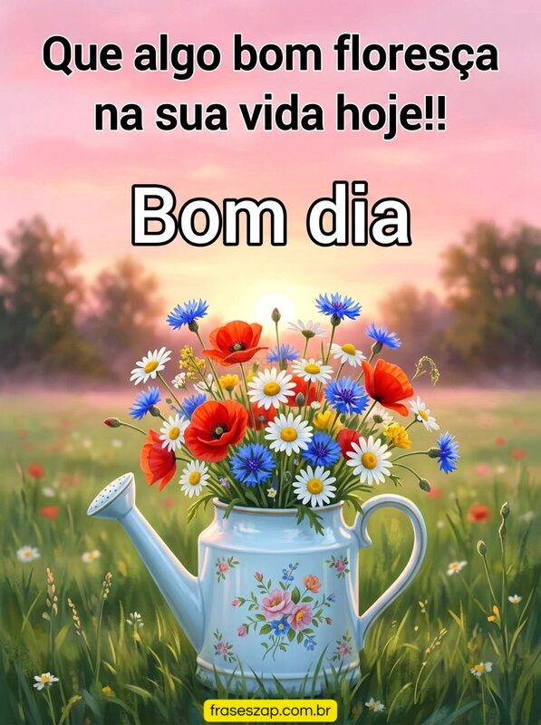 Imagem de bom dia para compartilhar no WhatsApp