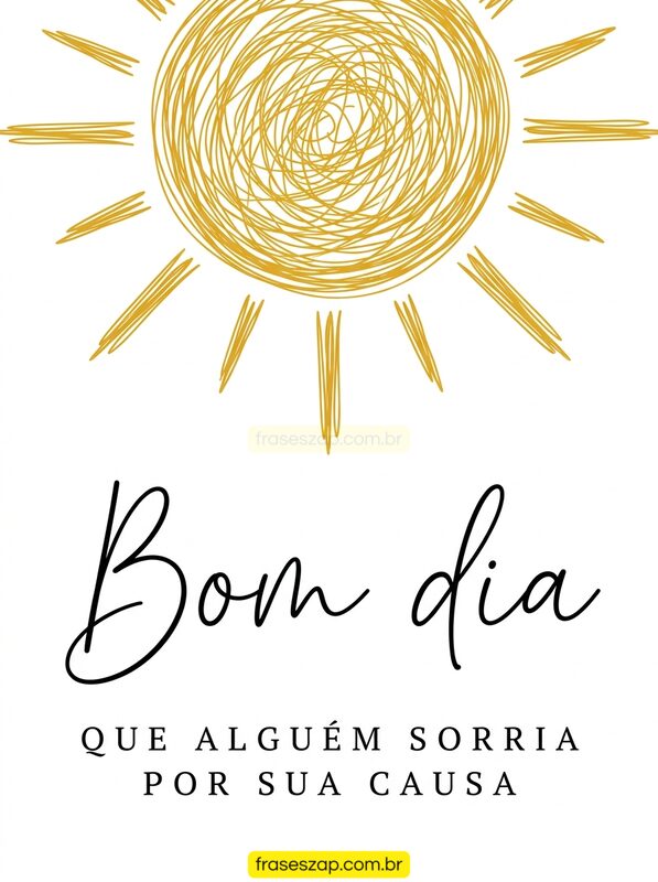 Imagem de bom dia para compartilhar no WhatsApp