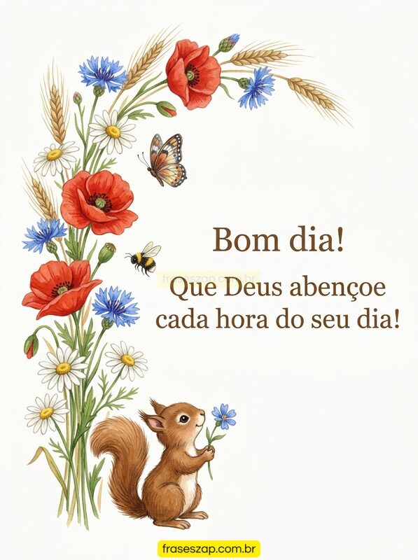 Imagem de bom dia para compartilhar no WhatsApp