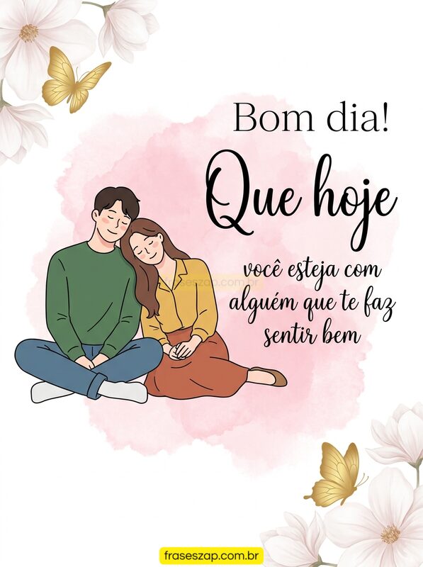 Imagem de bom dia para compartilhar no WhatsApp