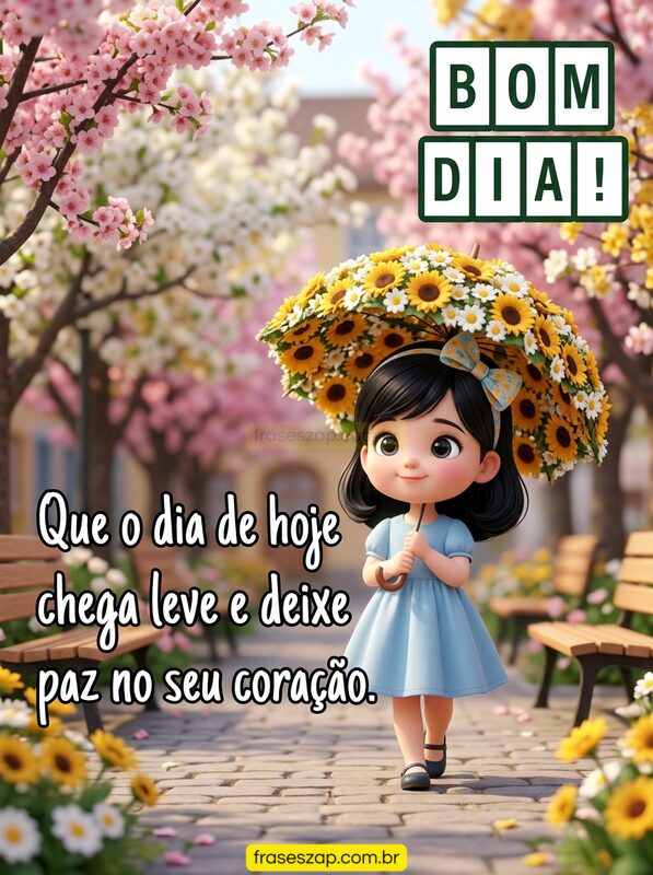 Imagem de bom dia para compartilhar no WhatsApp
