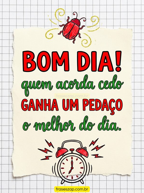 Imagem de bom dia para compartilhar no WhatsApp