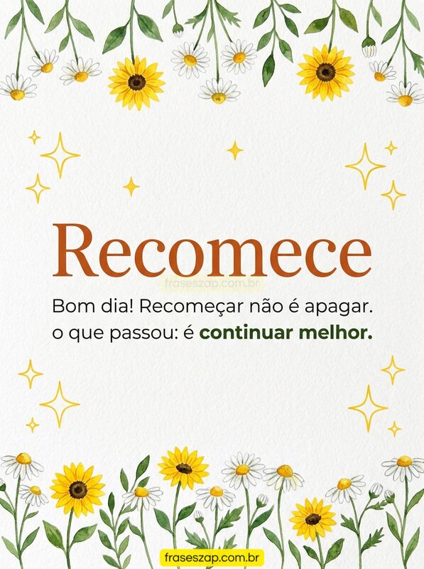 Imagem de bom dia para compartilhar no WhatsApp