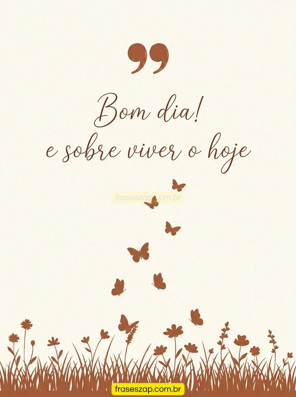Imagem de bom dia para compartilhar no WhatsApp