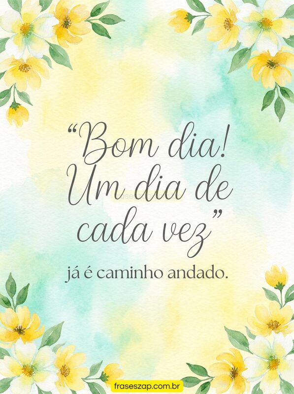 Imagem de bom dia para compartilhar no WhatsApp