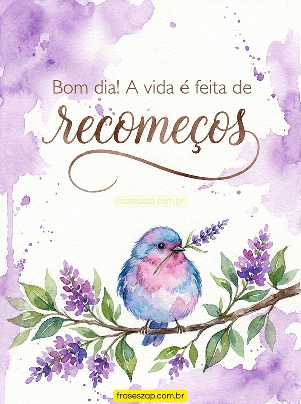 Imagem de bom dia para compartilhar no WhatsApp
