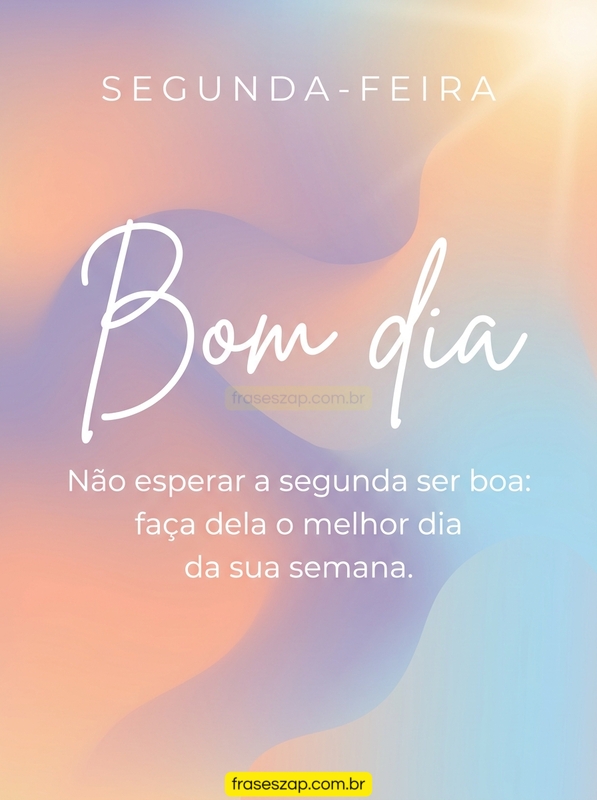 Imagem de bom dia para compartilhar no WhatsApp