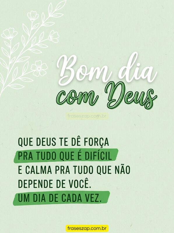 Imagem de bom dia para compartilhar no WhatsApp