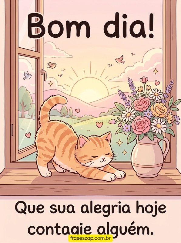 Imagem de bom dia para compartilhar no WhatsApp