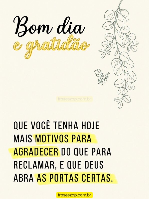 Imagem de bom dia para compartilhar no WhatsApp