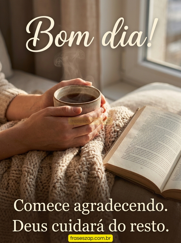 Imagem de bom dia para compartilhar no WhatsApp