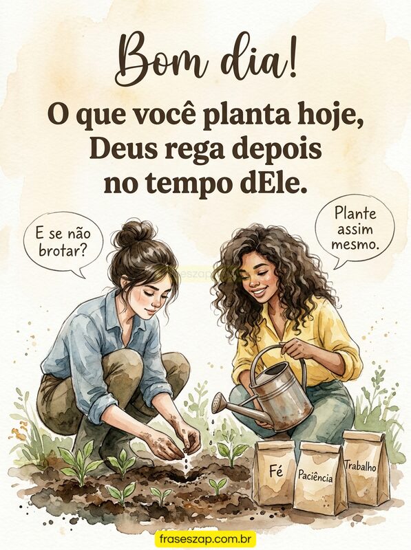Imagem de bom dia para compartilhar no WhatsApp