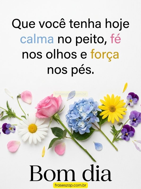 Imagem de bom dia para compartilhar no WhatsApp