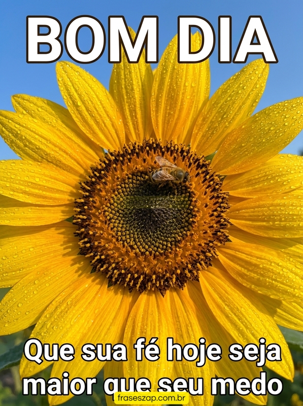 Imagem de bom dia para compartilhar no WhatsApp