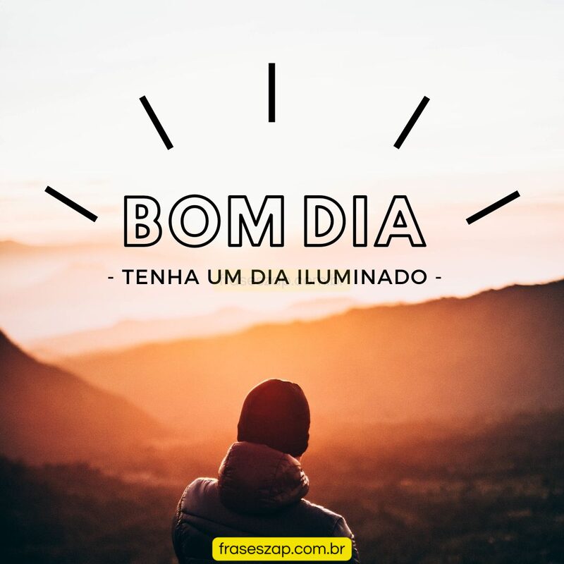Imagem de bom dia para compartilhar no WhatsApp