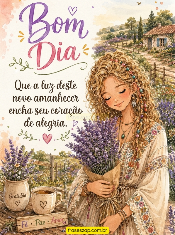 Imagem de bom dia para compartilhar no WhatsApp