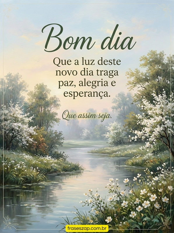 Imagem de bom dia para compartilhar no WhatsApp