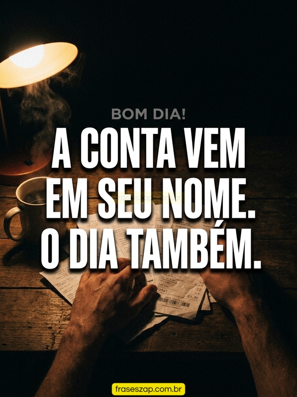 Imagem de bom dia para compartilhar no WhatsApp