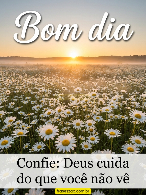 Imagem de bom dia para compartilhar no WhatsApp